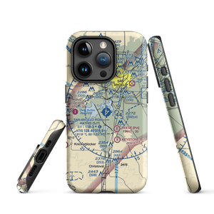 San Angelo Regional Mathis Field (SJT) VFR Sectional  Tough iPhone Case