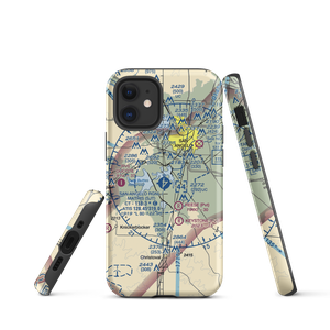 San Angelo Regional Mathis Field (SJT) VFR Sectional  Tough iPhone Case