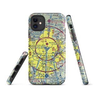 San Antonio International Airport (SAT) VFR Sectional  Tough iPhone Case