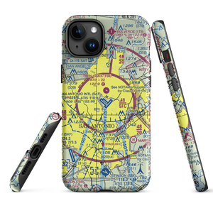 San Antonio International Airport (SAT) VFR Sectional  Tough iPhone Case