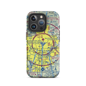 San Antonio International Airport (SAT) VFR Sectional  Tough iPhone Case