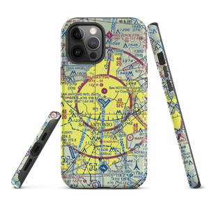 San Antonio International Airport (SAT) VFR Sectional  Tough iPhone Case