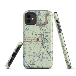 San Augustine County Airport (78R) VFR Sectional  Tough iPhone Case