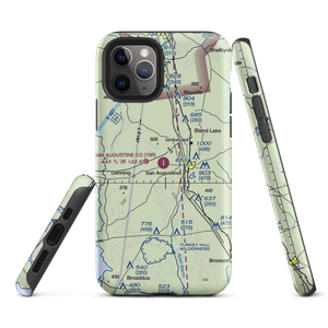 San Augustine County Airport (78R) VFR Sectional  Tough iPhone Case