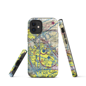 San Fernando Airport (SFR) VFR Sectional  Tough iPhone Case