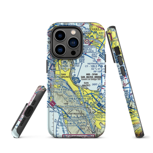 San Francisco International Airport (SFO) VFR Sectional  Tough iPhone Case