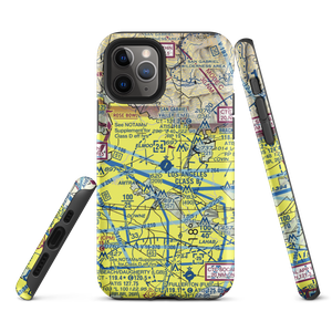 San Gabriel Valley Airport (EMT) VFR Sectional  Tough iPhone Case