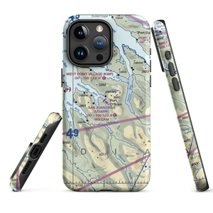 San Juan /Uganik/ Seaplane Base (WSJ) VFR Sectional  Tough iPhone Case