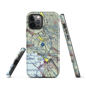 San Luis County Regional Airport (SBP) VFR Sectional  Tough iPhone Case