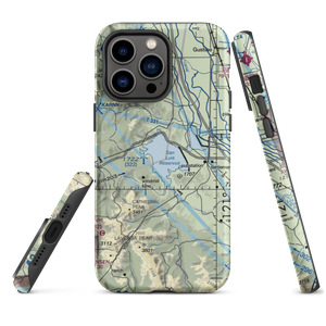 San Luis Reservoir Seaplane Base (0O0) VFR Sectional  Tough iPhone Case