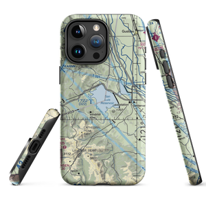 San Luis Reservoir Seaplane Base (0O0) VFR Sectional  Tough iPhone Case