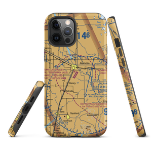 San Luis Valley Regional Bergman Field (ALS) VFR Sectional  Tough iPhone Case