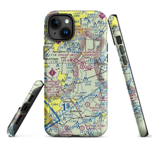 San Mar Gale Airport (US-0047) VFR Sectional  Tough iPhone Case