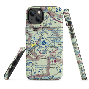 San Marcos Regional Airport (HYI) VFR Sectional  Tough iPhone Case