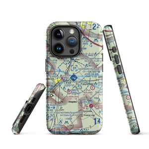 San Marcos Regional Airport (HYI) VFR Sectional  Tough iPhone Case