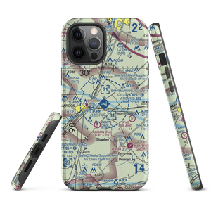 San Marcos Regional Airport (HYI) VFR Sectional  Tough iPhone Case