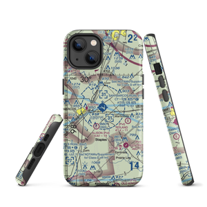 San Marcos Regional Airport (HYI) VFR Sectional  Tough iPhone Case