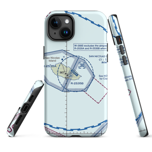 San Nicolas Island Nolf Airport (NSI) VFR Sectional  Tough iPhone Case