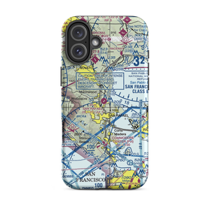 San Rafael Airport (CA35) VFR Sectional  Tough iPhone Case