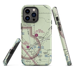 San Rafael Ranch Airport (38XS) VFR Sectional  Tough iPhone Case