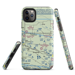 Sanctuary Airport (MO86) VFR Sectional  Tough iPhone Case