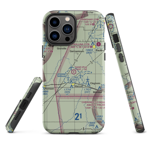 Sand Field Airport (IA69) VFR Sectional  Tough iPhone Case