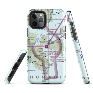 Sand Point Airport (SDP) VFR Sectional  Tough iPhone Case