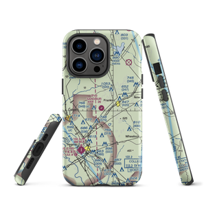 Sandbur Ranches Private Airport (TX75) VFR Sectional  Tough iPhone Case