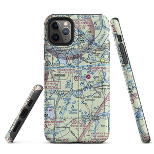 Sanders Ranch Airport (39FA) VFR Sectional  Tough iPhone Case