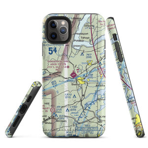 Sanderson Field (SHN) VFR Sectional  Tough iPhone Case