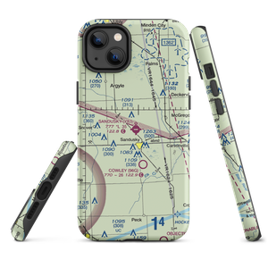 Sandusky City Airport (Y83) VFR Sectional  Tough iPhone Case