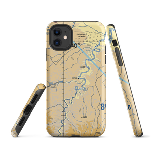 Sandwash Backcountry Strip (SAND) VFR Sectional  Tough iPhone Case