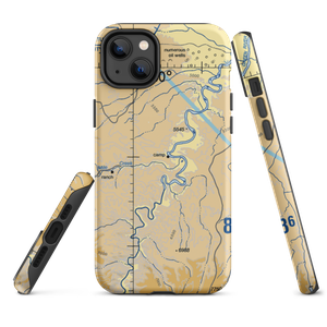 Sandwash Backcountry Strip (SAND) VFR Sectional  Tough iPhone Case