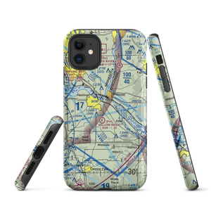 Sandy Flats Airport (MN55) VFR Sectional  Tough iPhone Case