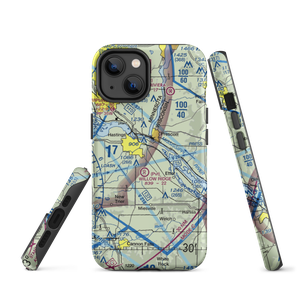 Sandy Flats Airport (MN55) VFR Sectional  Tough iPhone Case