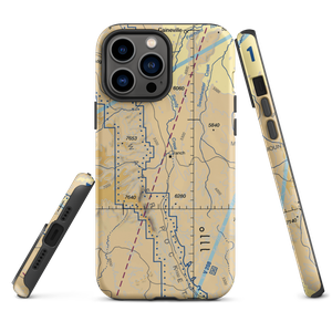 Sandy Ranch Airport (UT02) VFR Sectional  Tough iPhone Case