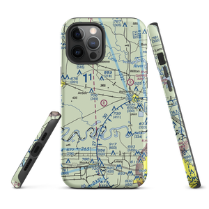 Sandy Ridge Farms Airport (57AR) VFR Sectional  Tough iPhone Case