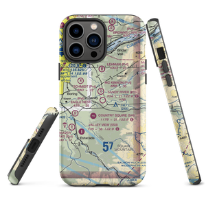 Sandy River Airport (03S) VFR Sectional  Tough iPhone Case