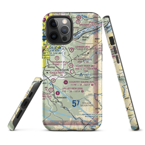 Sandy River Airport (03S) VFR Sectional  Tough iPhone Case