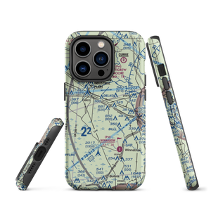 Sandy Run Acres Airport (9NC6) VFR Sectional  Tough iPhone Case