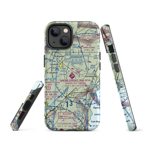 Sanford Seacoast Regional Airport (SFM) VFR Sectional  Tough iPhone Case