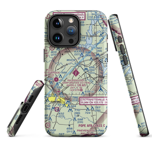 Sanford-Lee County Regional Airport (TTA) VFR Sectional  Tough iPhone Case