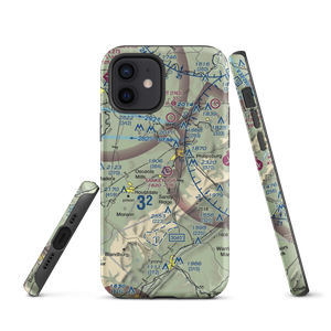 Sankey Airport (1PS4) VFR Sectional  Tough iPhone Case