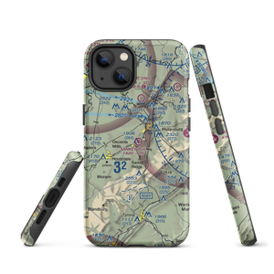 Sankey Airport (1PS4) VFR Sectional  Tough iPhone Case