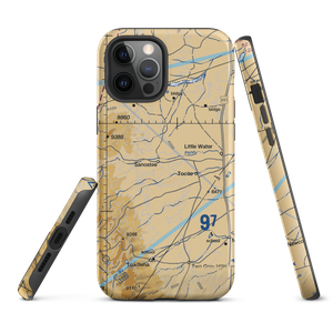 Sanostee Airport (NM27) VFR Sectional  Tough iPhone Case