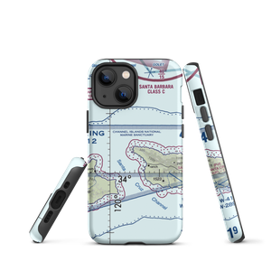 Santa Cruz Island Airport (SZN) VFR Sectional  Tough iPhone Case