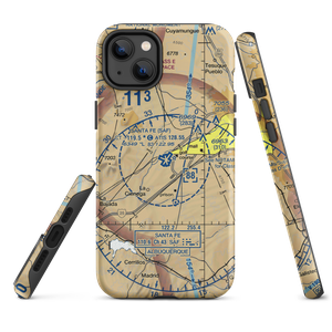 Santa Fe Municipal Airport (SAF) VFR Sectional  Tough iPhone Case