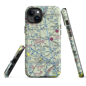 Santa Fe River Ranch Airport (FA62) VFR Sectional  Tough iPhone Case