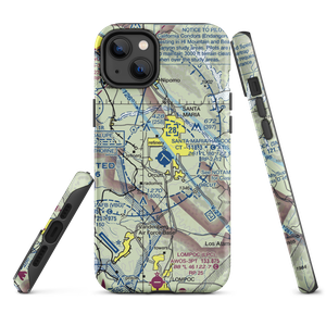 Santa Maria Pub/Capt G Allan Hancock Field (SMX) VFR Sectional  Tough iPhone Case