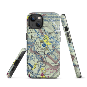 Santa Maria Pub/Capt G Allan Hancock Field (SMX) VFR Sectional  Tough iPhone Case